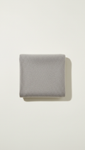 Stone Grey Cashmere Throw