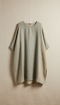 Linen Relaxed Tunic in Soft White