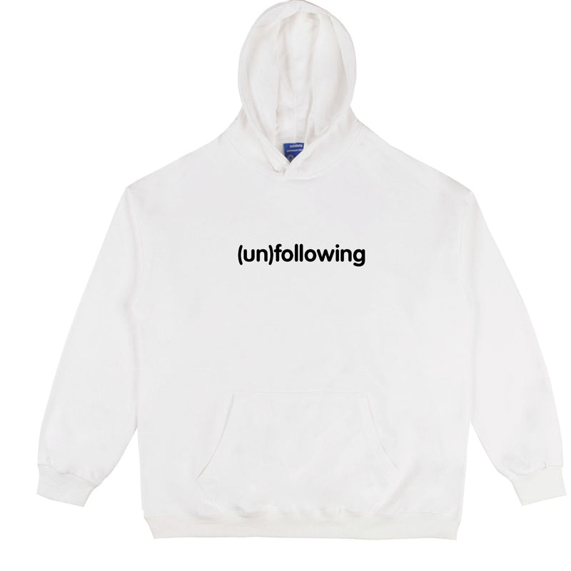Unfollowing Print Pullover Hoodie for Fashion